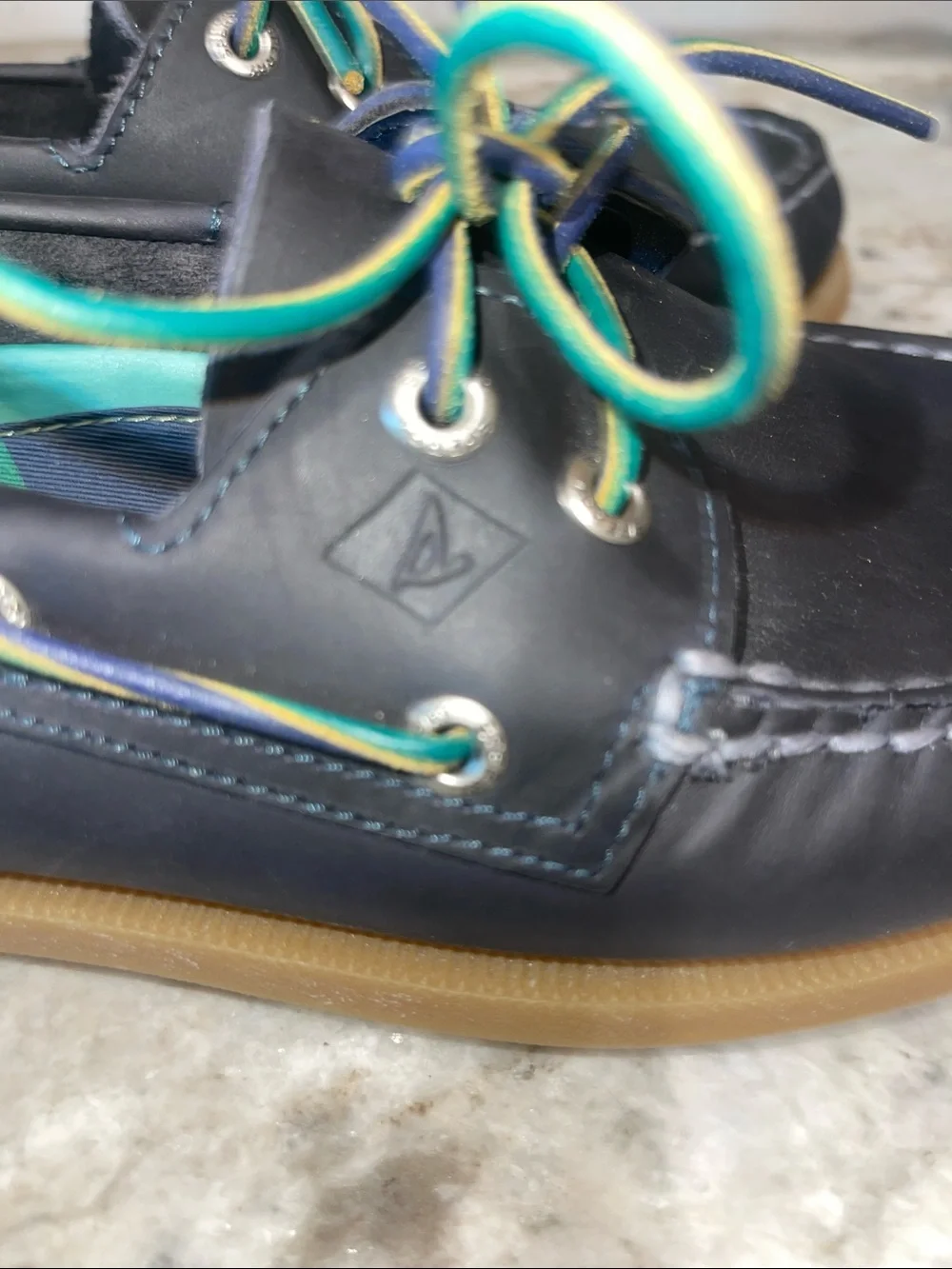 Sperry Men’s Navy Blue Top-Siders size 7.5